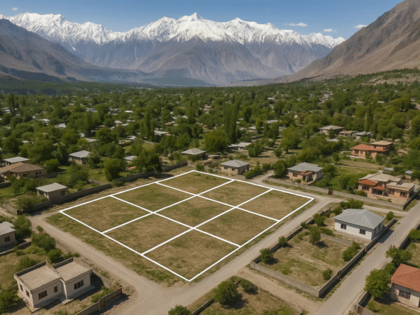 1 kanal land in gilgit celestial spring