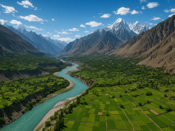 residential plots hunza celestial spring