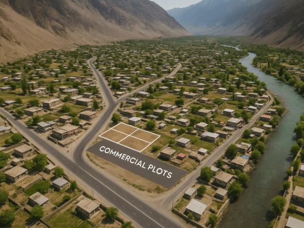 Commercial plots celestial spring